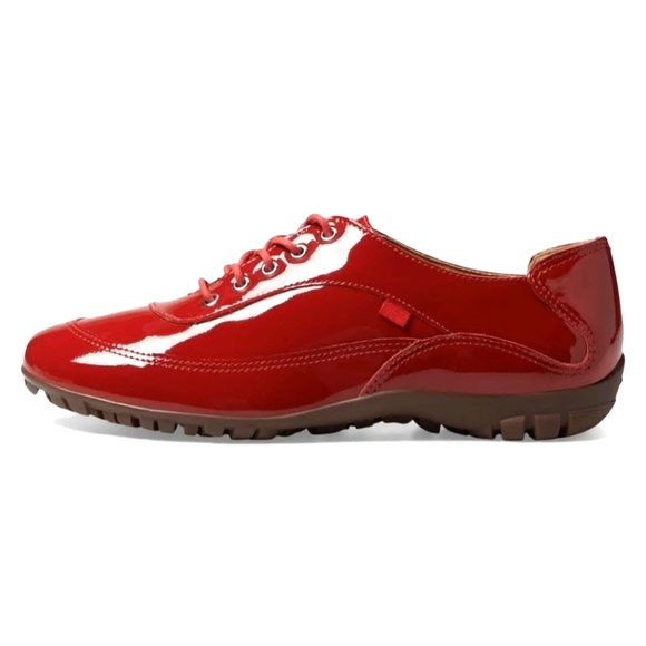 ⛳Women's Golf Shoe Marc Joseph New York Hampton Red Patent Leather Size 10 NIB - Picture 1 of 7
